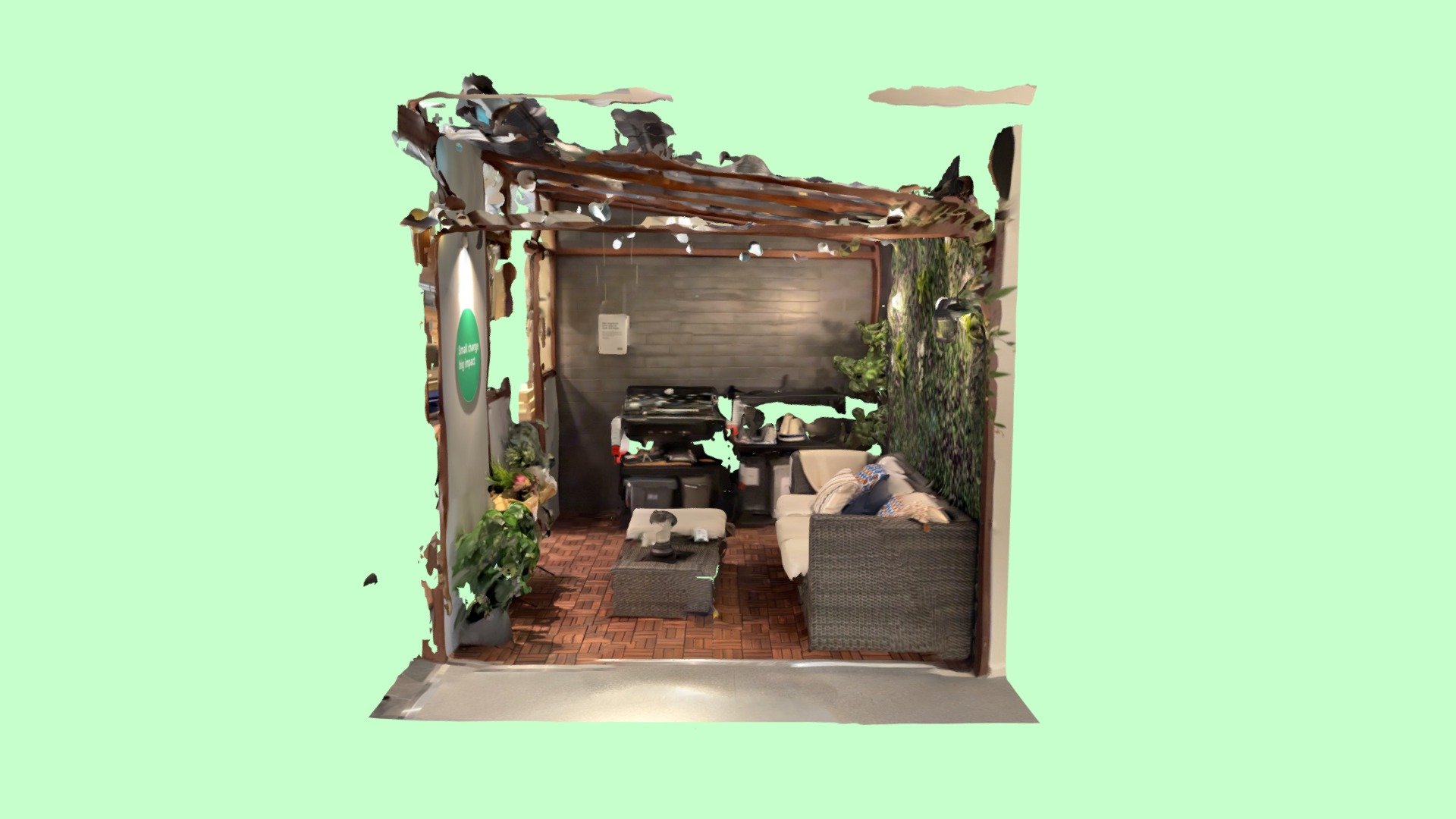 IKEA Showroom : Green Space