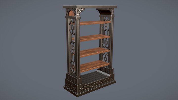 Storage Shelves 3D Model