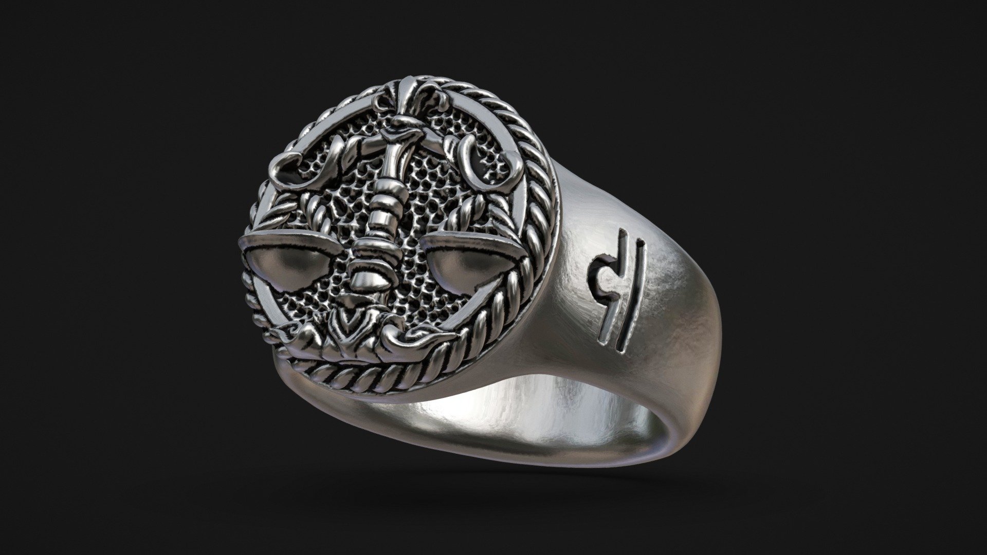 Anel Libra (Prata) - 3D model by Skive Jewelry (@SKIVE) [1cf857b ...