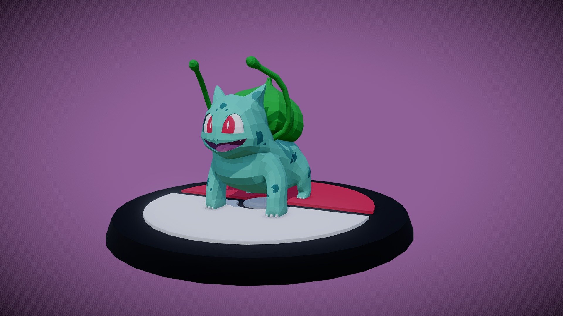 Bulbasaur - Low Poly