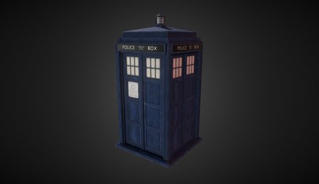 T.A.R.D.I.S - 2005 Version 3D Model