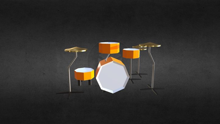 Drum 3D Model