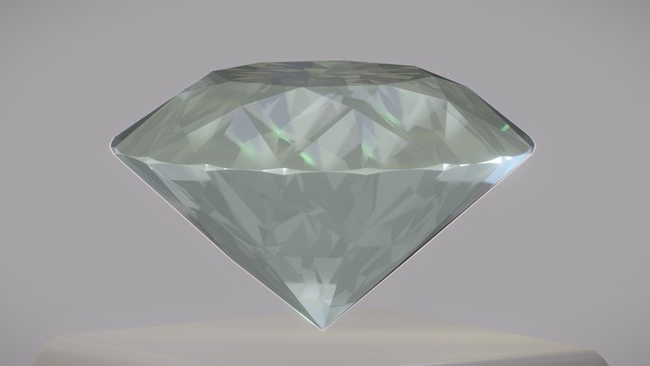 A Diamond 3D Model