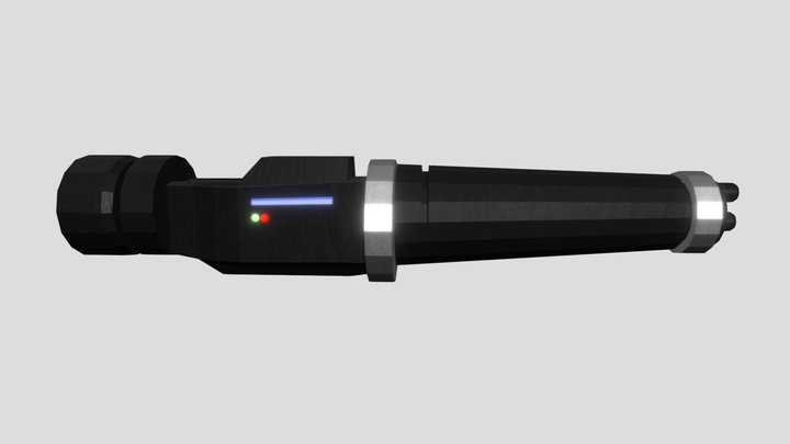 Tau Burst Cannon 3D Model