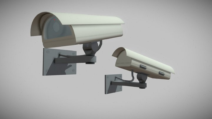 Security camera 3D Model