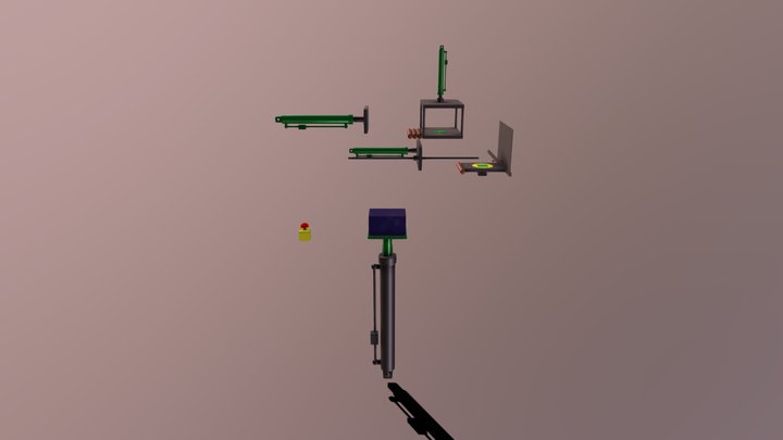 Automatismo Neumático 3D Model