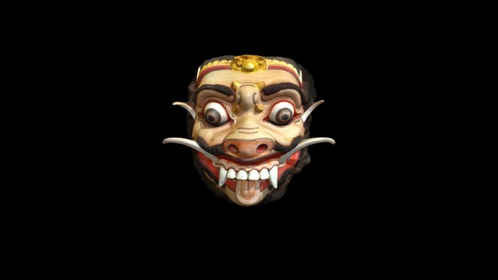 Topeng Raja Bedahulu 3D Model