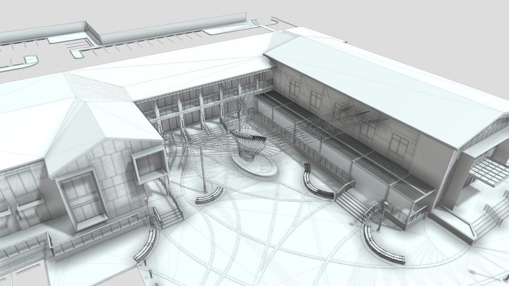 21027 Sanctuary Village_ART INSTALLATION 3D Model