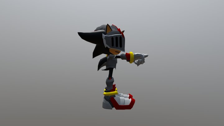 Sir Lancelot Sonic 3D Model