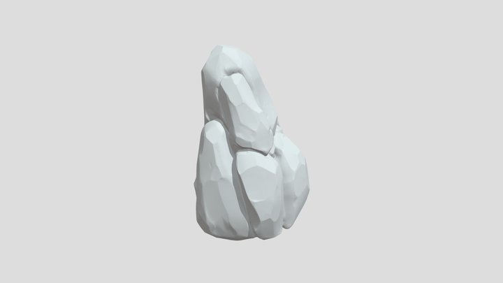 Speed Sculpt: Rock 3D Model