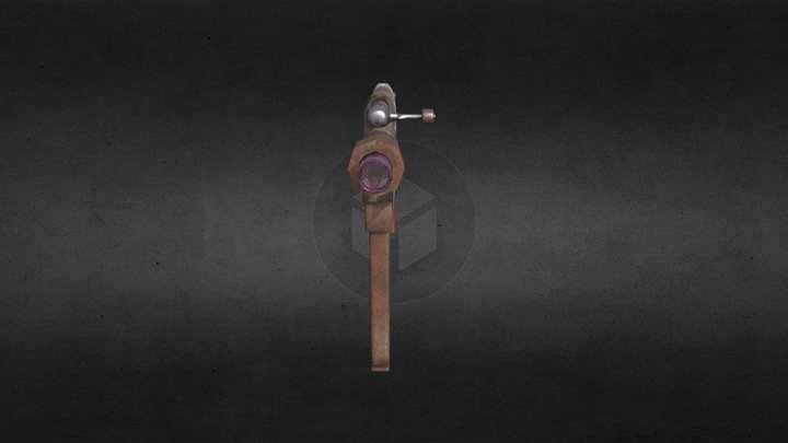 Borz Submachinegun 3D Model