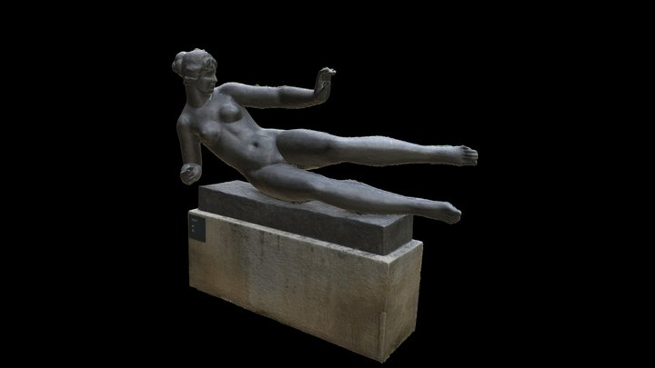 L'Air, Jardin des tuileries, Paris 3D Model