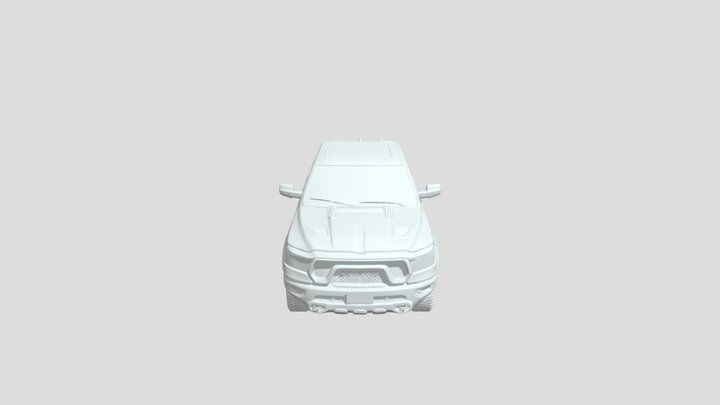 RAM 1500 Rebel Crew Cab 2019 – Kostenloses 3D-Modell STL