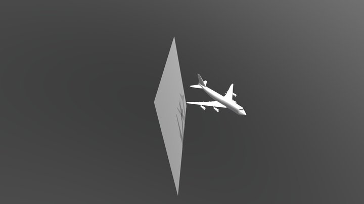 Boeing 747-400 3D Model