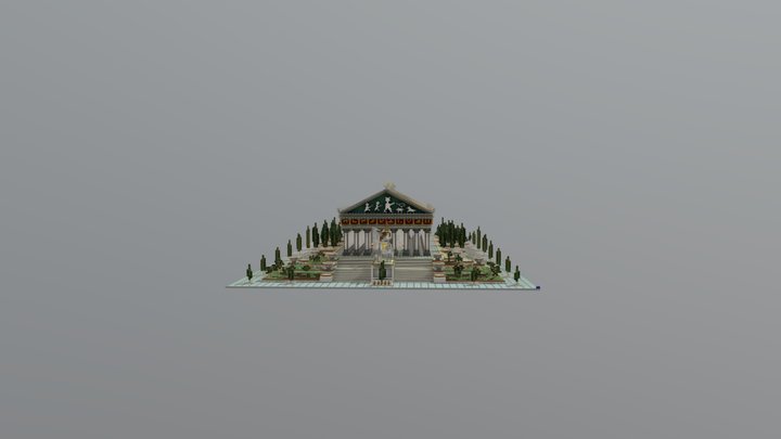 Temple of Arthemis 3D Model