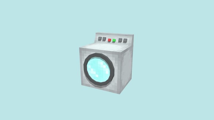 Washing machine 3D Model