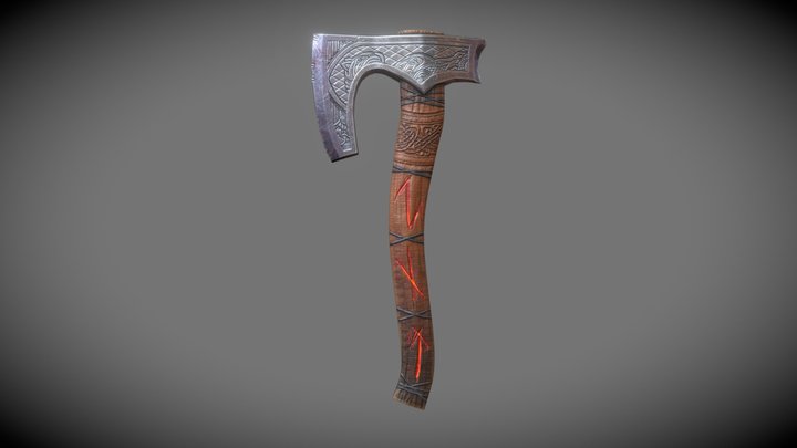 War-axe 3D Model