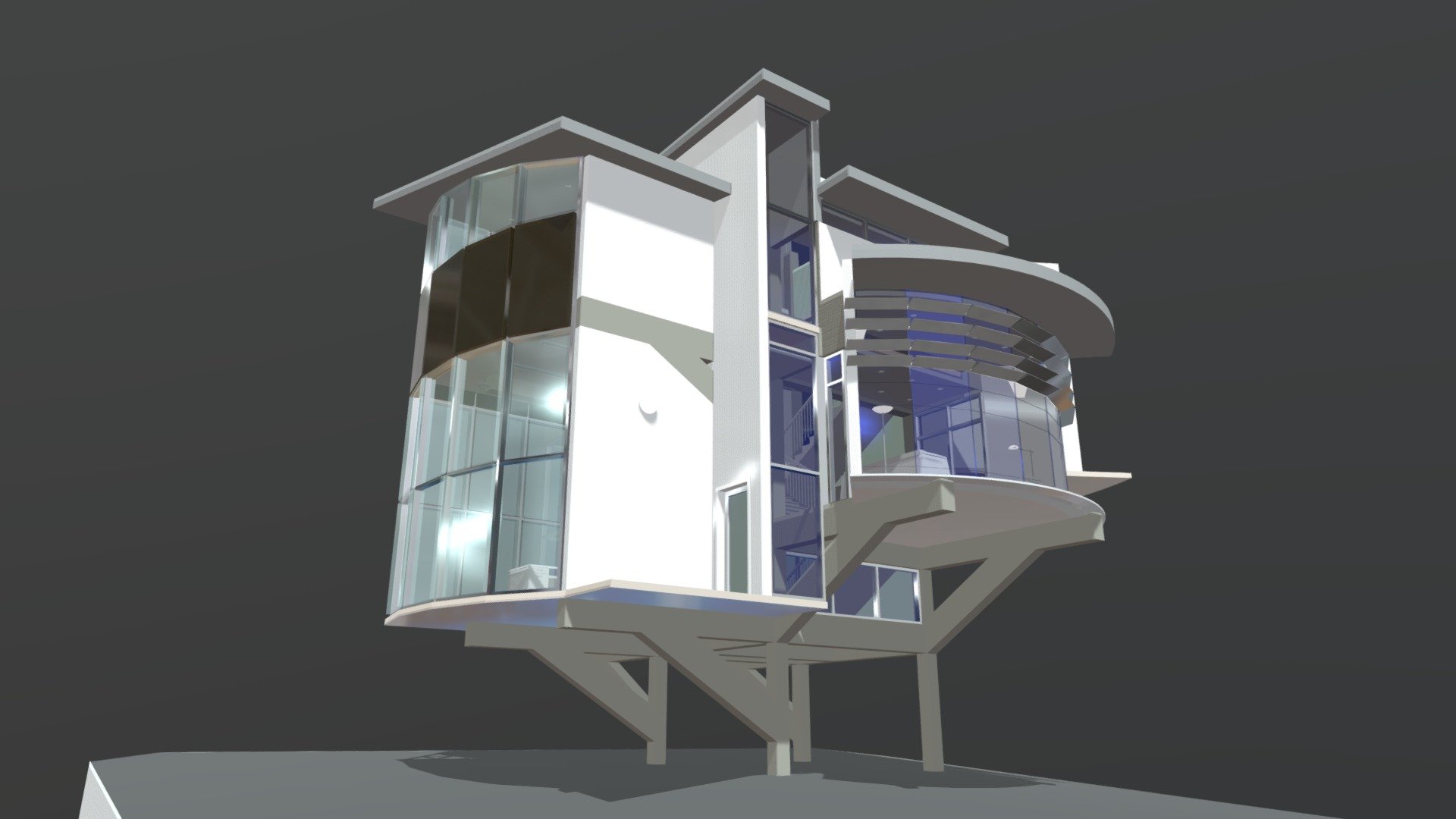 Unfinished - Concrete House
