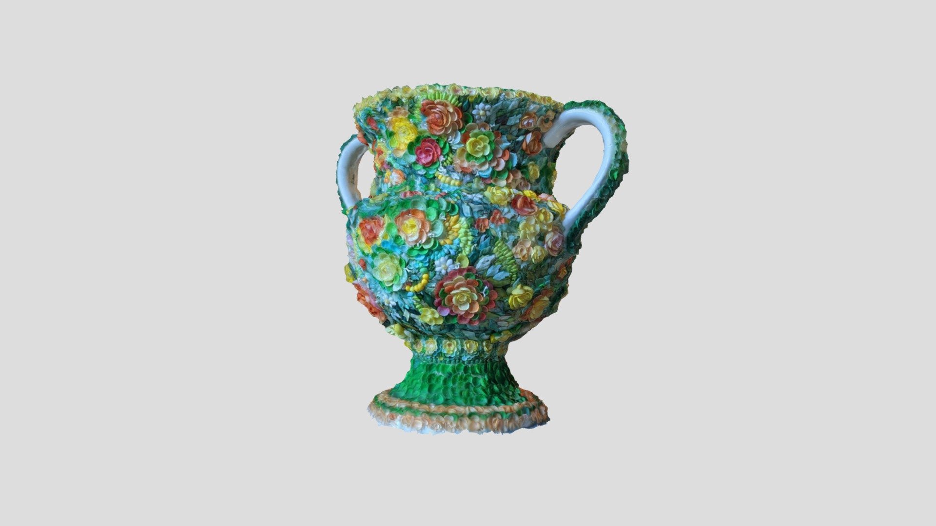 Shelled Wedding Vase