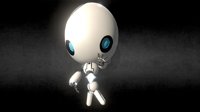 Egg man 3D Model