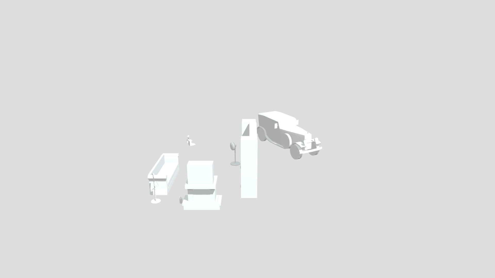 [HW XYZ shool] Bloking "Overall plan" - Download Free 3D model by ...