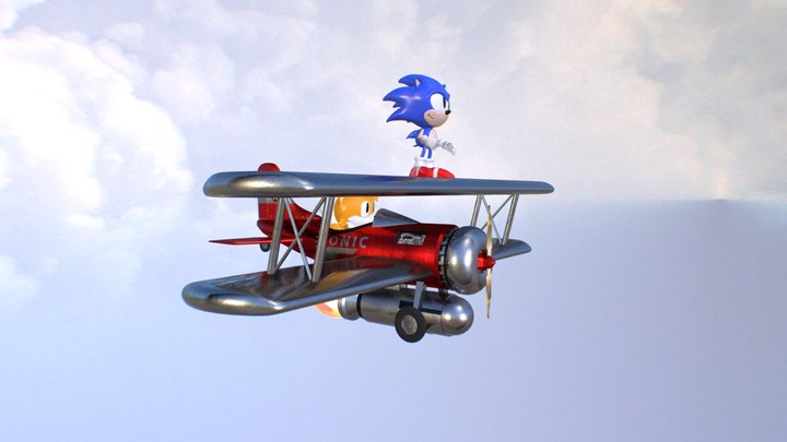 Sonic-r 3D models - Sketchfab