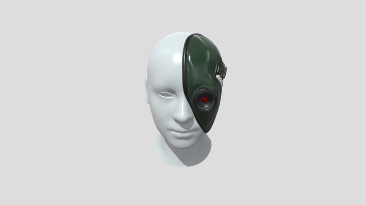 mask instagram 3D Model