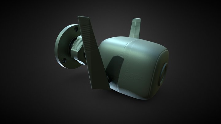 Security Camera - Scanned with Revopoint MetroX 3D Model