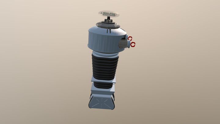 Robot B-9 Lost-in-space 3D Model