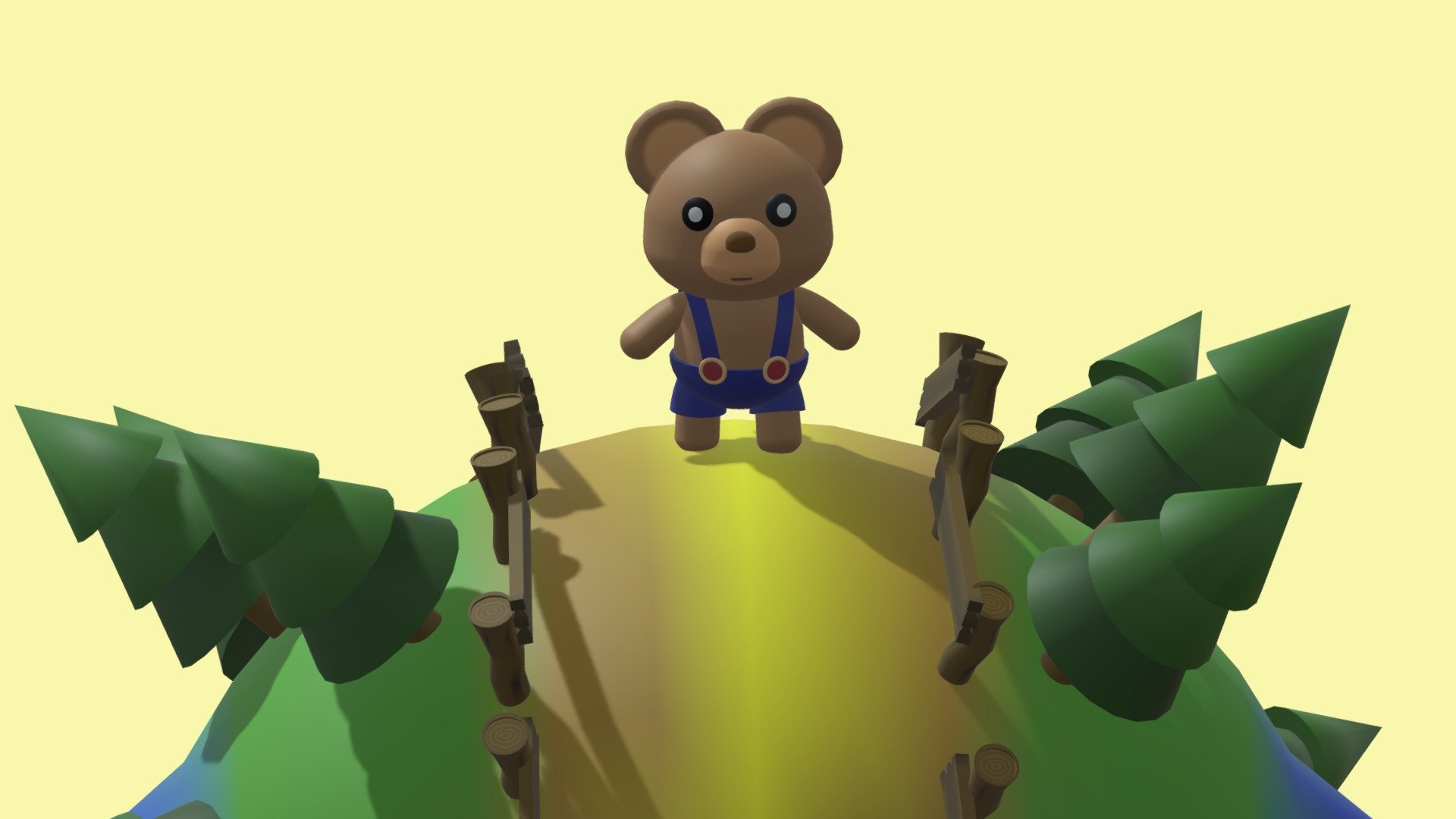 Bear Walk On Earth - 3D model by YuShian [1d05c2d] - Sketchfab