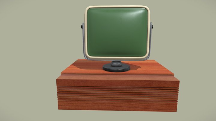 3D TV Model 3D Model