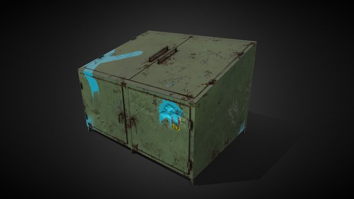 Trash_or_Fridge-Ice_LP 3D Model