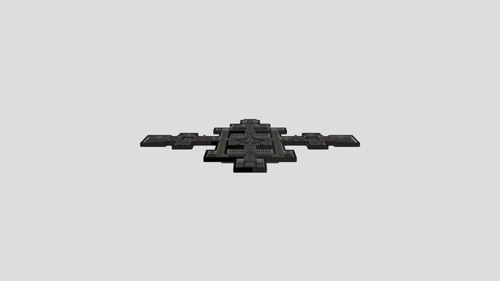Golden E-Room Club/Guild War map 3D Model