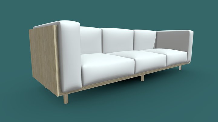 Sofa 3 | 3DX 3D Model