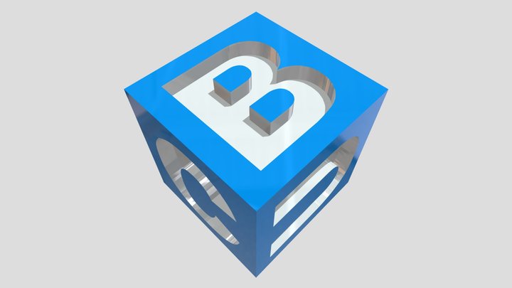 キューブリック 3D Model