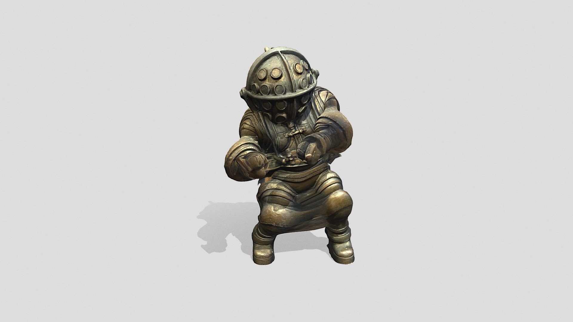 Diving suit + silly dancing