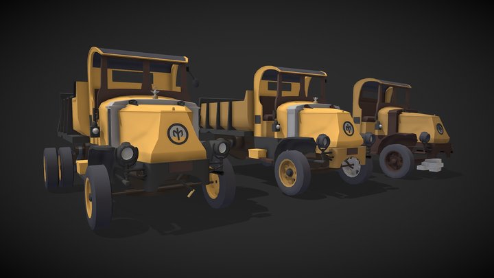 Truck Life 3D Model