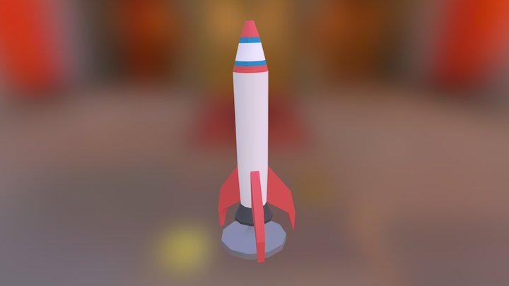 Rocket 10 19 3D Model