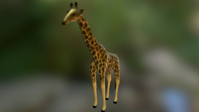 Giraffe 3D Model