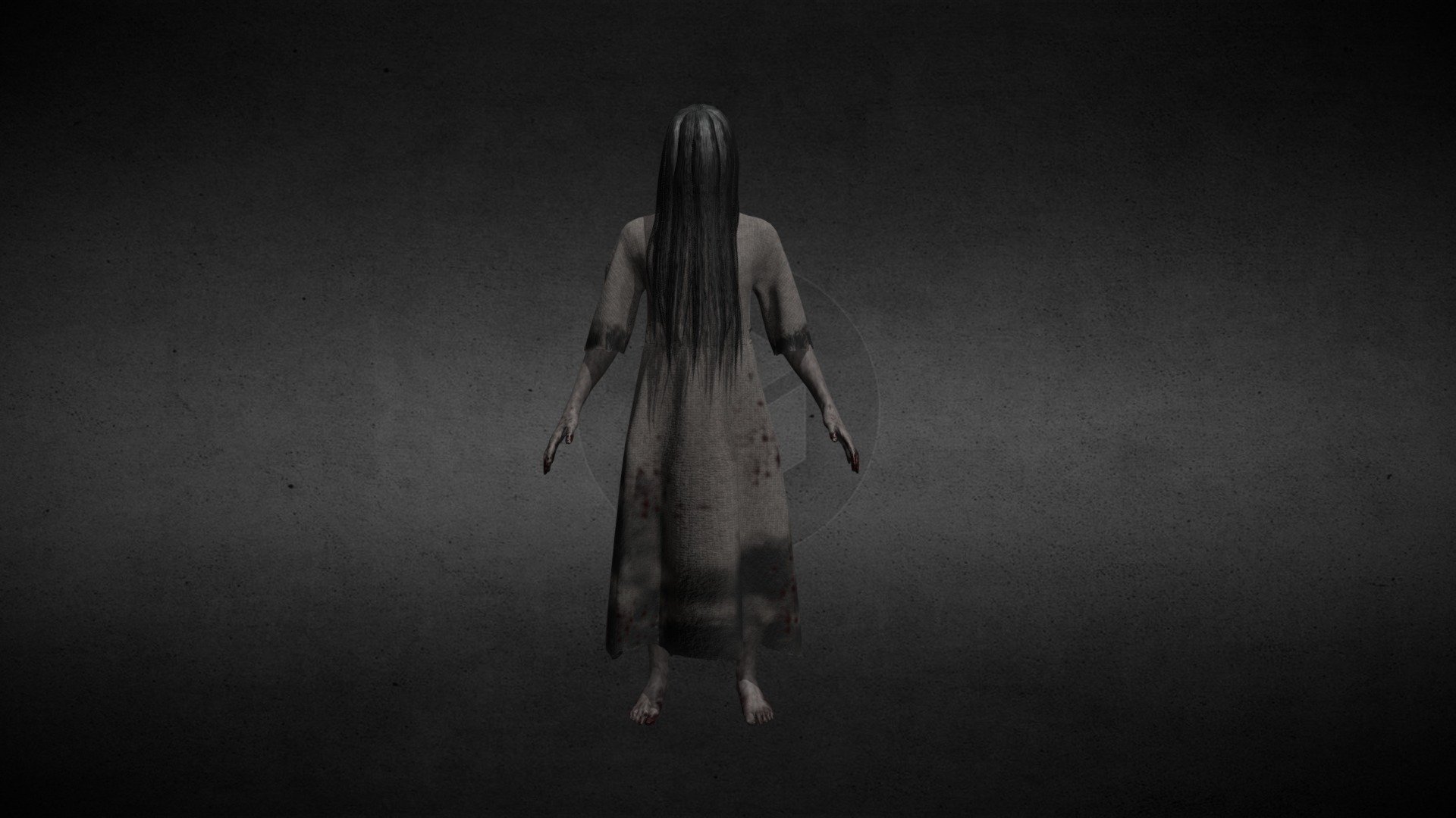 Ringu Sadako - 3D model by deshinwind [1d0b8fb] - Sketchfab