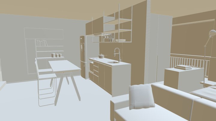 ape 3D Model