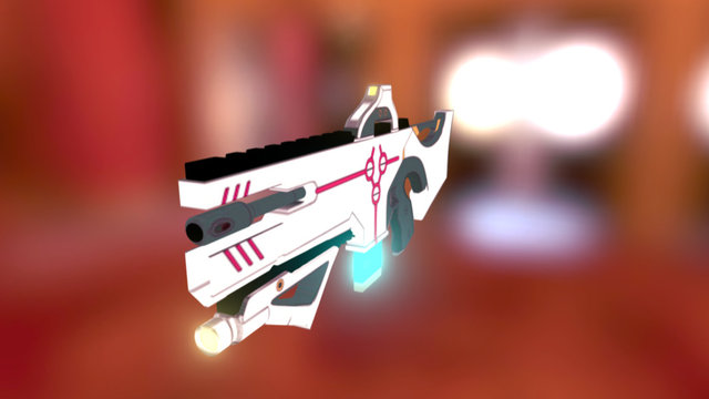 ME!ME!ME! Pulse gun 3D Model