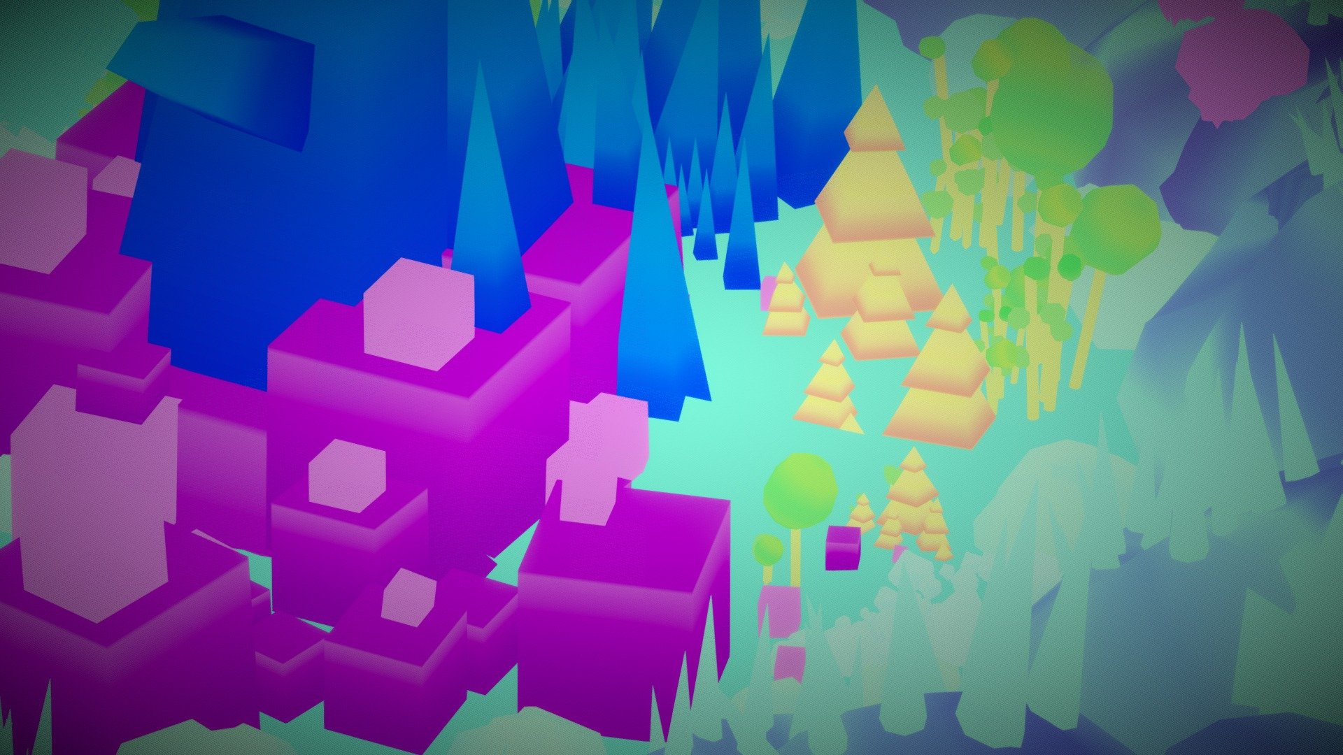 Geometric Landscape 3D model by kristina.laine [1d0c684] Sketchfab