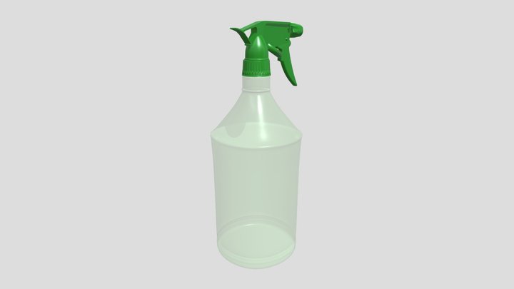 Spray Bottle mdi 3D Model