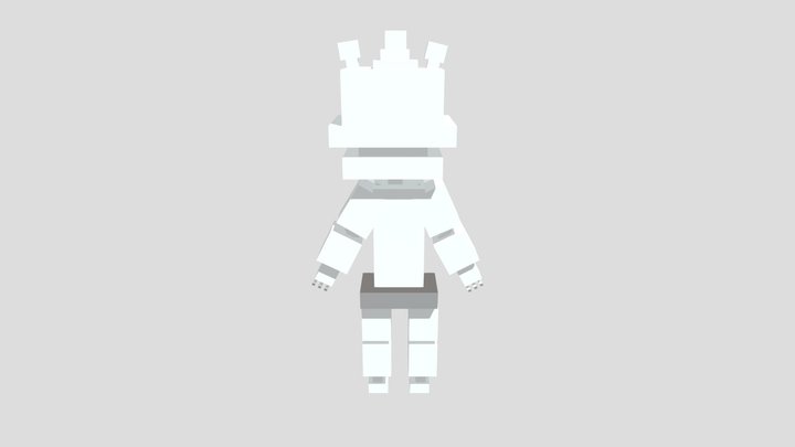 Lefti Minecraft 3D Model