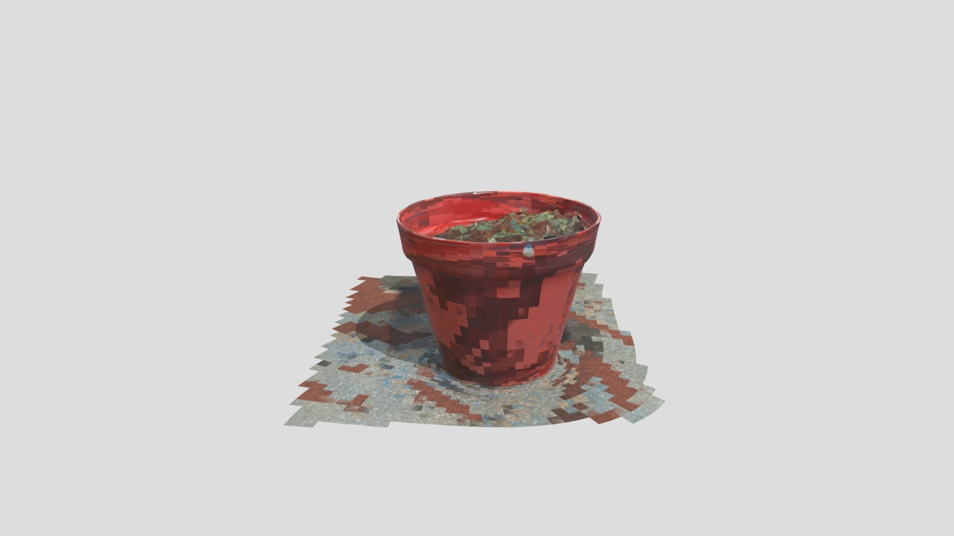 Photogramétrie - Pot Rubika