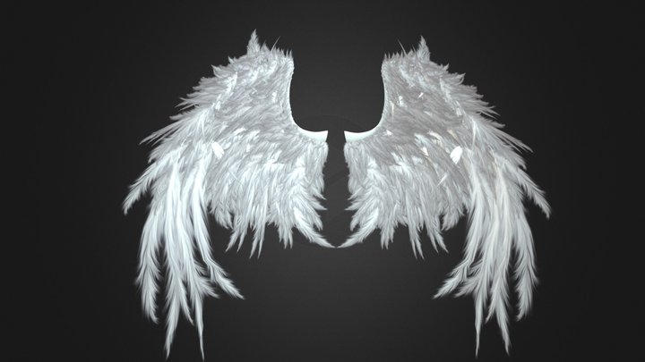 Angel wings 3D Model
