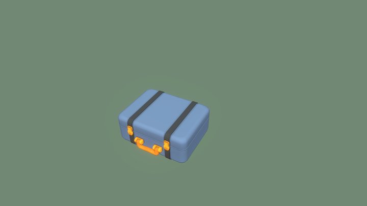 Money Case Animation 3D Model