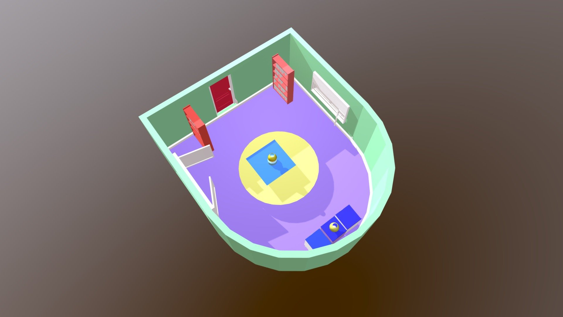 New Coloured Room