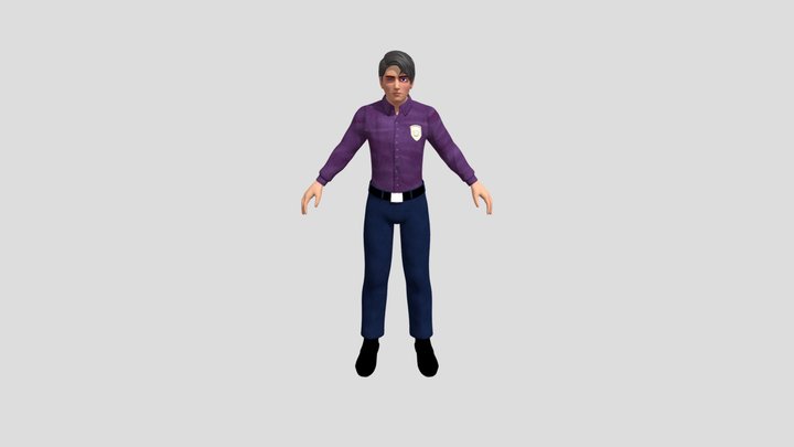 adult_michael_afton 3 3D Model
